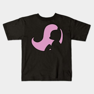 Fluttershy Silhouette Kids T-Shirt